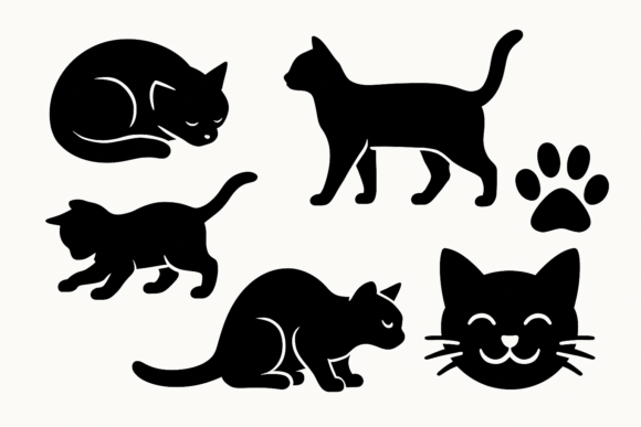 Black Cat Silhouette SVG Bundle Review