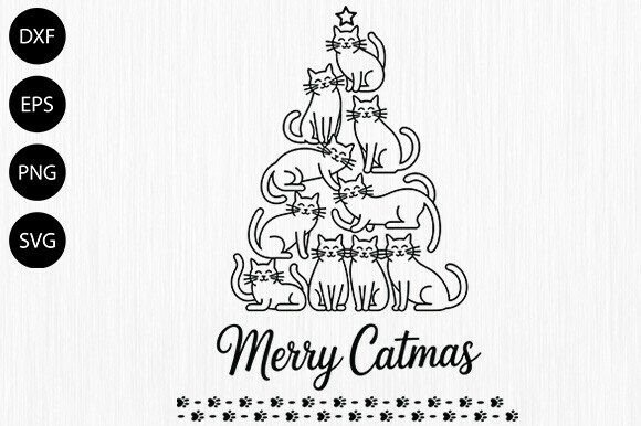 Cat Christmas SVG Design Review