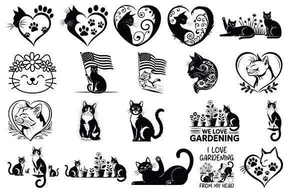 Cat Lover Svg Heart Svg Bundle Review