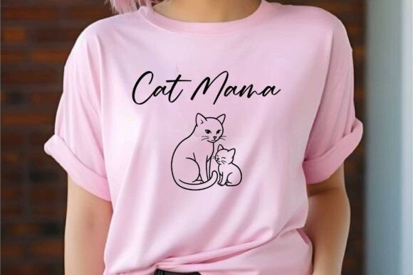 Cat Mama SVG T-shirt Design Sublimation Review