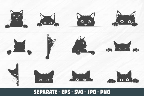 Cat Peeking Silhouette Embroidery Design Review