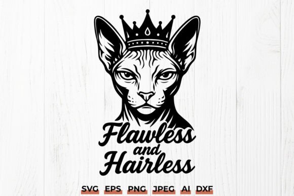 Flawless and Hairless SVG Sassy Sphynx Review
