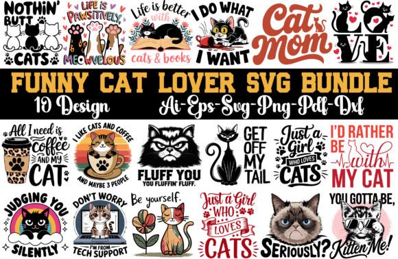 Funny Cat Lover SVG Bundle Review
